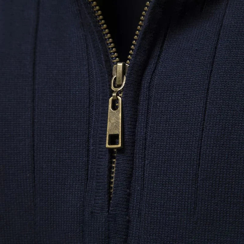 Sweater Verri Men’s High Collar with Zipper