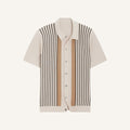 Polo Shirt Montelle Striped Knit