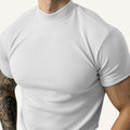 T-shirt Clarence Men’s Ribbed High Collar
