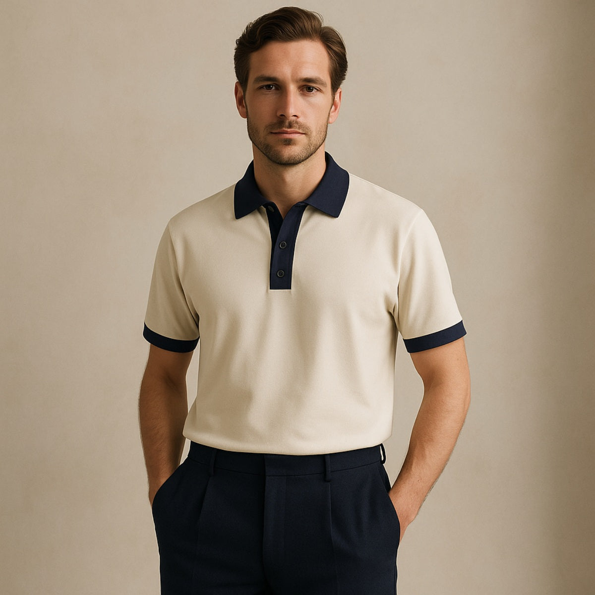 Polo Shirt Vittore Men’s Solid