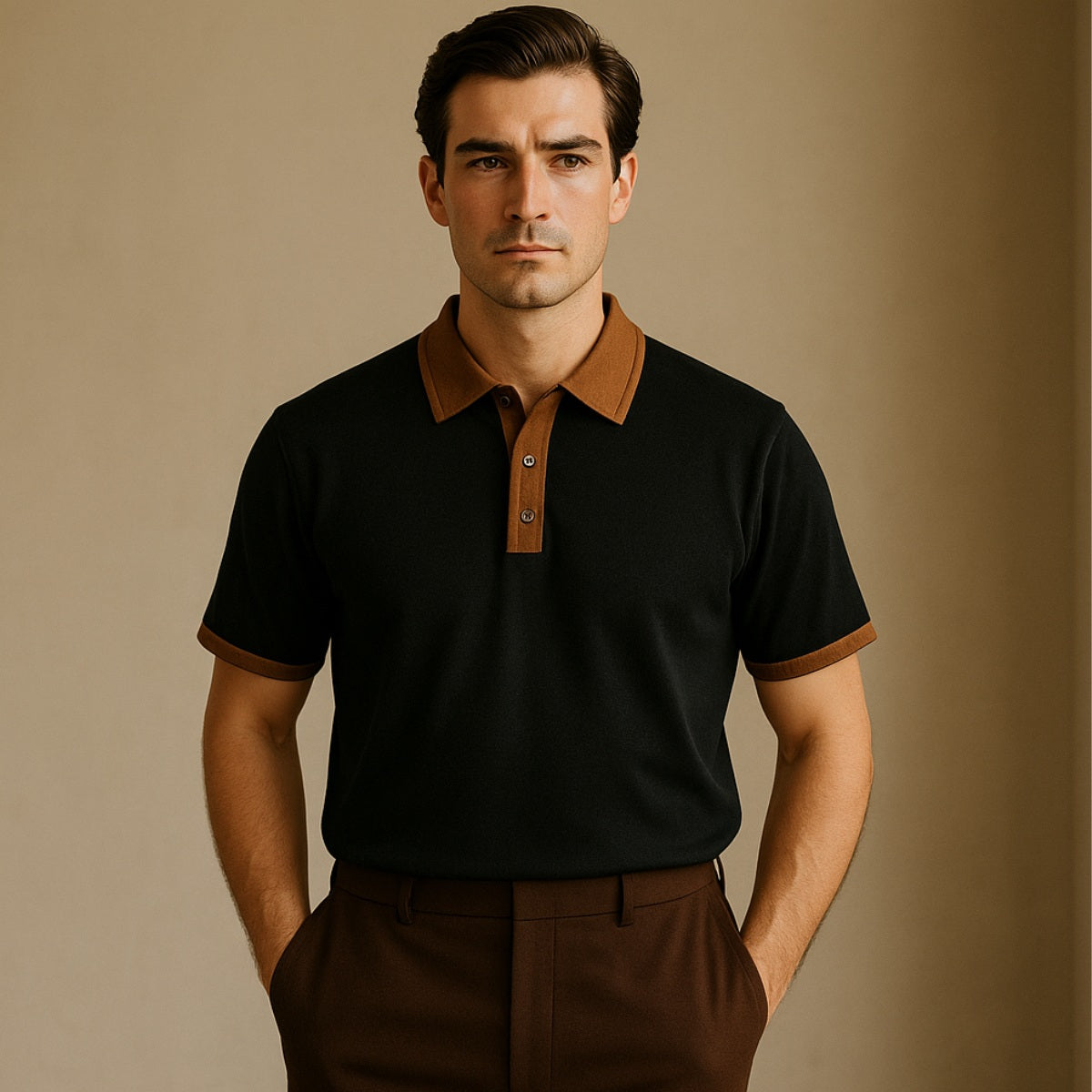 Polo Shirt Vittore Men’s Solid