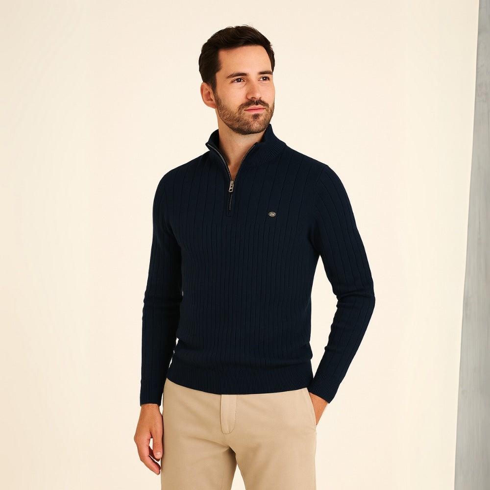 Sweater Verri Men’s High Collar with Zipper