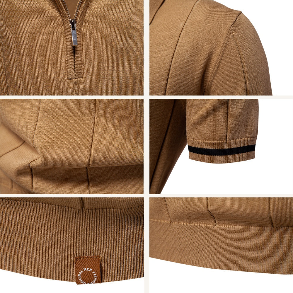 Polo Shirt Vissori Men’s Half-Zip