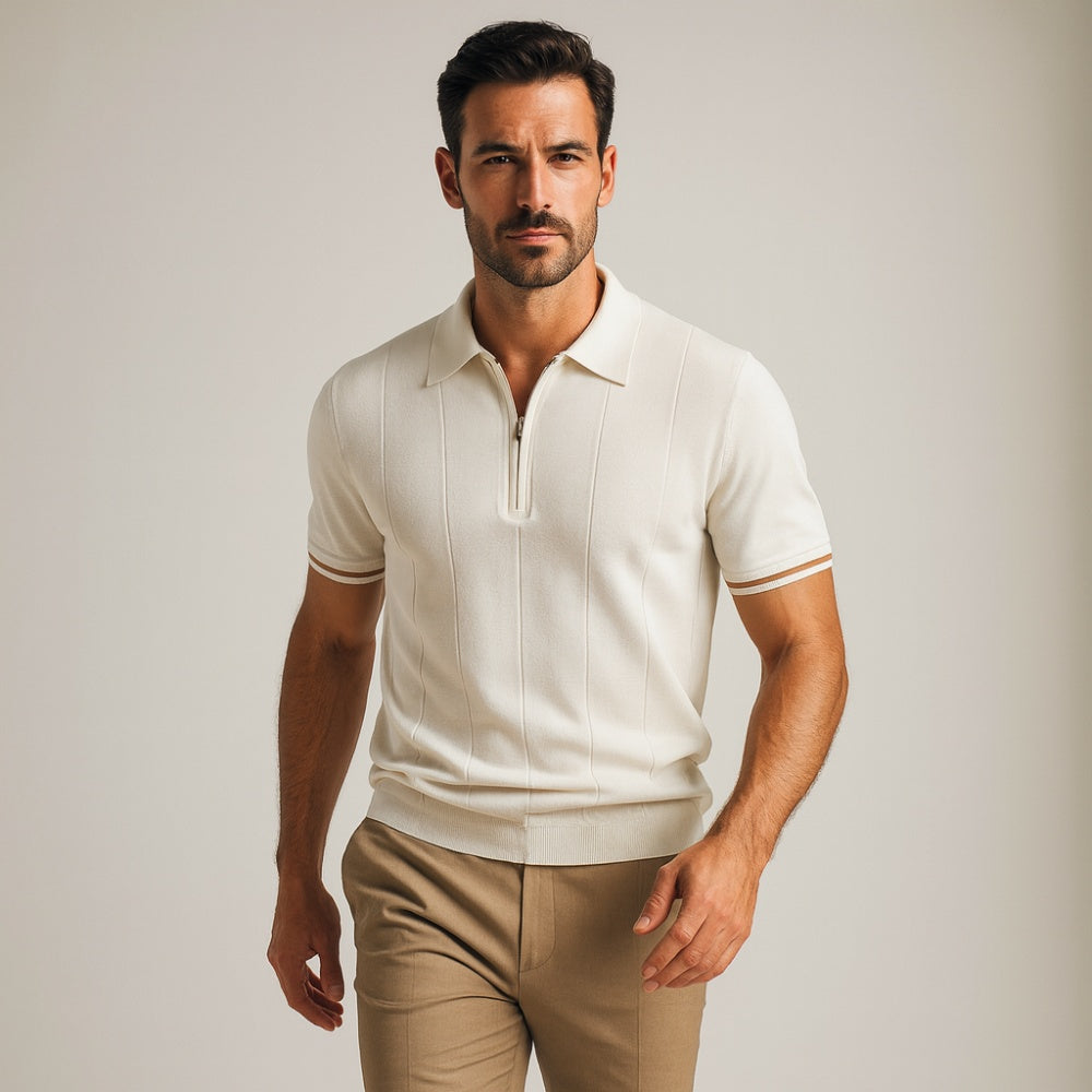 Polo Shirt Vissori Men’s Half-Zip